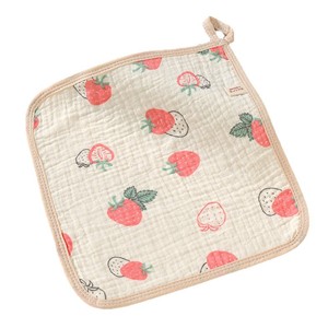 Toalla de gasa para bebé Jianmu, 25x25 cm, cuatro capas de algodón puro, transpirable, para recién nacidos y niños - Product Image 5