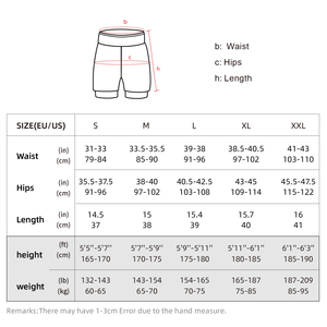 Pantalones cortos para correr 2 en 1 para hombre Pantalones cortos atléticos de cintura alta Pantalones cortos deportivos de entrenamiento - Product Image 6