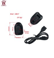 Kit de charge USB pour sac à dos, interface de charge externe double sortie USB-A et Type-C avec coque de fixation pour sacs de voyage