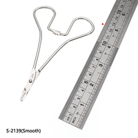 Pince-nez à aiguille courte en acier, pince-nez à fil régulier pour Kit d'urgence domestique, outils à main en acier inoxydable FirstAid