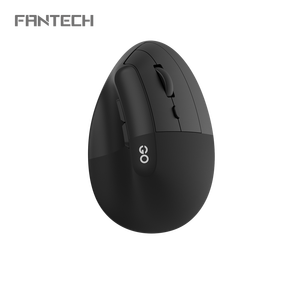 Ftech <span class=keywords><strong>เมาส์</strong></span>จับนุ่มสบาย MODEL-WRIS <span class=keywords><strong>ไร้</strong></span><span class=keywords><strong>สาย</strong></span>เหมาะกับการทำงาน57 ° สวิตช์เงียบแนวตั้งสองโหมด BT 24G <span class=keywords><strong>เมาส์</strong></span>จับนุ่มสำหรับทำงานในสำนักงาน - Product Image 1