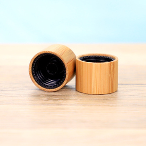 Bouchon à vis en bambou personnalisé, prix bas, bouteille en plastique, couvercle en bambou, bouchon en bambou - Product Image 6