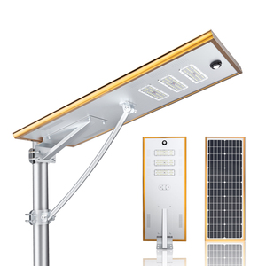 Lámpara Solar LED Integrada de 200 Vatios IP66 de Fábrica China, Batería, Ángulo de Haz de 70x140, Sensor de Movimiento, Control Remoto LCS-SL-03 I - Product Image 1