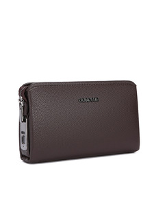 Sac à <span class=keywords><strong>main</strong></span> décontracté tendance pour <span class=keywords><strong>homme</strong></span> en PU souple avec verrouillage sécurisé par empreinte digitale - Product Image 6