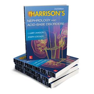 Libro de texto médico de Nefrología y base ácida de Harrison, Impresión de MOQ pequeño, encuadernación de costura, Encuadernación perfecta - Product Image 1
