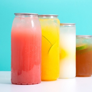 Latas Desechables de Plástico PET Transparente con Logotipo Personalizado para Té con Leche, Jugos, Pasteles, con Tapa Abierta de Aluminio - Product Image 6