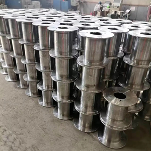 Tốc độ cao phẳng loại mặt bích thép cuộn trống cuộn bobbin cho cáp mắc kẹt máy - Product Image 5