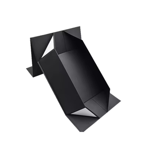 Custom logo Magnet Folding Paper Flat Packaging Box Luxurious Black <b>Magnetic</b> Closure Gift Box for Gift Packaging - Product Image 5