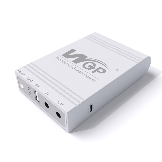 Wholesale Online Three Phase Portable Backup Power Lithium Battery Mini DC UPS for WIFI Router