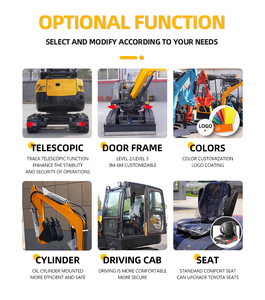 Bán buôn Mini Máy xúc Trung Quốc 3.5 tấn nhỏ Micro mini Digger KT35 máy xúc để bán - Product Image 3