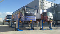 MAXIMA FC75W 7.5 Ton/Kolon Kablosuz Ağır Hizmet Tipi Kolon Kaldırıcı Dört Kolon Araç Kaldırıcı Mobil Kolon Kaldırıcı Kamyon Otobüs Kaldırma İçin