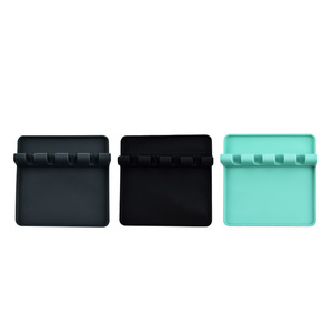 Support de rangement en silicone pour ustensiles de cuisine et tapis de cuisson avec compartiments pour cuillères et spatules - Product Image 5