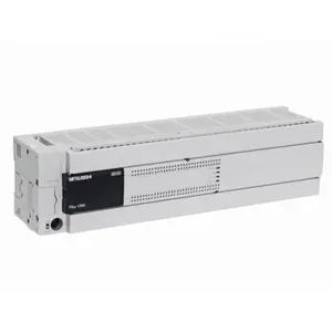 Mitsubishi Electric FX3U128MRES-A PAC kontroler Unit dasar dengan 64 AC 100-240V input 64 DC 24V output Relay