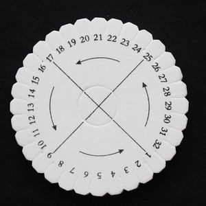 Herramientas de tejido <span class=keywords><strong>Kumihimo</strong></span>: <span class=keywords><strong>Disco</strong></span> redondo para cordón de abalorios, para trenzado de hilo fino y abalorios DIY - Product Image 3