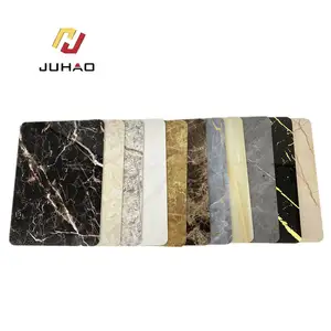 Background Faux Stone Easy Install 3D Interior Decorative Artificial Marble Slabs Artificial Marble Wall Panel