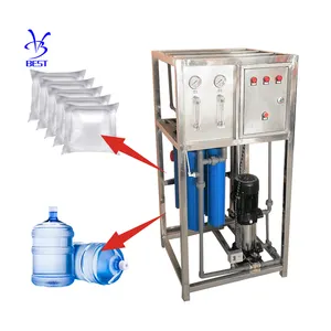 250 500 LPH Ro Water Purification Industrial Ro water treatment machinery