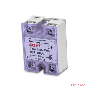 Relé de Estado Sólido Miniatura de 220 VCA SSR-40AA, de Protección y Uso General, 10A 15A 25A 40A 60A 75A <span class=keywords><strong>90A</strong></span>, Sellado - Product Image 2