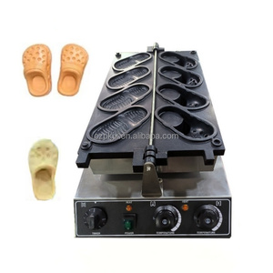 Máquina para Hacer Pan en Forma de Zapatilla de Acero Inoxidable, Máquina Eléctrica para Hacer Waffles con Alta Productividad para Desayunos - Product Image 1