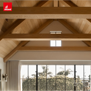 Vigas de <span class=keywords><strong>Techo</strong></span> Decorativas de Madera Natural <span class=keywords><strong>con</strong></span> Acabado Teñido, Forma Personalizada, Estilo Moderno, para Techos Curvos, de Allandgroup - Product Image 6