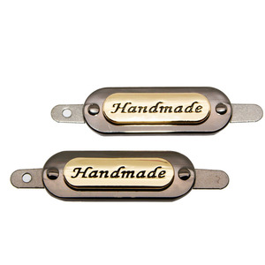 Nhà máy tùy chỉnh phần cứng thẻ kim loại logo thương hiệu logo tấm cho túi quần áo phụ kiện logo kim loại Thiết kế tấm - Product Image 5