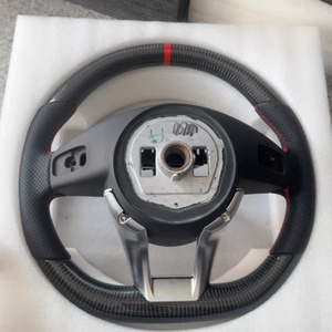 <span class=keywords><strong>Volant</strong></span> en cuir en fibre de carbone véritable personnalisé pour Mercedes-Benz, mise à niveau style <span class=keywords><strong>AMG</strong></span> W177 W204 W205 W167 W213 W222 W207 W212 - Product Image 4