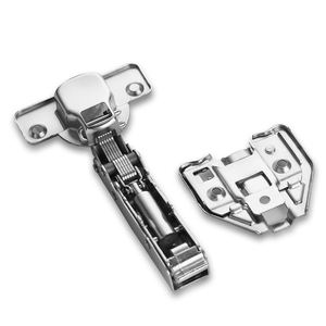 ドアヒンジ35mmカップ油圧冷間圧延鋼ソフトクロージングオート3D 1/2オーバーレイキャビネット - Product Image 2