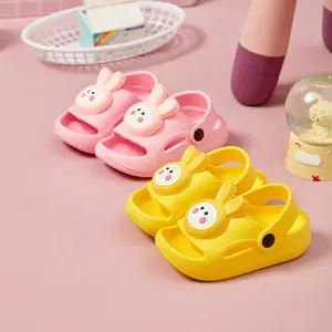 Cartoon Characters Non-Slip Outdoor Sandal Soft Thick Bottom Flat EVA Home Shoes Kids Slippers baby sandals and slippers