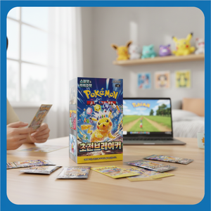 Boîte de 30 paquets de cartes Pokémon SV8 Super Electric Breaker, 150 cartes TCG à collectionner en papier, fabriquées en Corée pour les joueurs - Product Image 3