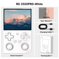 Consola de Juegos Portátil L RG35XX Pro con Pantalla IPS de 3.5", Linux 64-bit, 3200mAh, Reproductor de Videojuegos Retro con WIFI RG35XX Pro