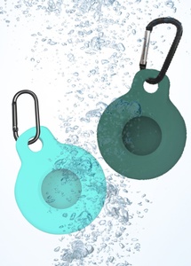 Per <span class=keywords><strong>Apple</strong></span> AirTag custodia con portachiavi, Multi-colore <span class=keywords><strong>Silicone</strong></span> protettivo per AirTag accessori Tracker <span class=keywords><strong>Cover</strong></span> per bambini, animali domestici - Product Image 2