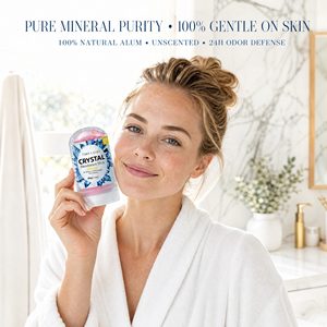 Desodorante en Barra de Cristal de Alumbre Colorido, Personalizado con Marca Privada, Antitranspirante Natural, No Irritante - Product Image 4