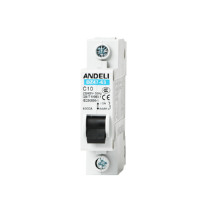 Мини-выключатель Andeli 1P 2P 3P 4P DZ47-63 миниатюрный MCB с емкостью 4.5ka - Product Image 1