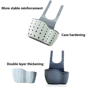 Cestello Scolapiatti in TPR da Cucina, Organizzatore per Lavello, Porta Spugna e Accessori - Product Image 4