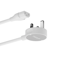 Británico Bs1363 3 Pin Uk Plug Pc Laptop Computer Monitor 10a 250V Laptop Cable de alimentación con Iec 320 C13 Cable de alimentación