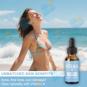 OEM/ODM/OBM <span class=keywords><strong>Gocce</strong></span> Liquide di <span class=keywords><strong>Vitamina</strong></span> <span class=keywords><strong>A</strong></span> Halal, Integratore Multivitaminico per il Supporto Immunitario e la Salute degli Occhi e della Vista - Product Image 5