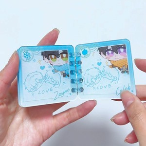 Acrylic Loose Leaf Notebook Custom Digital Printing Multifunction Personal Gift <b>Notepad</b> - Product Image 3