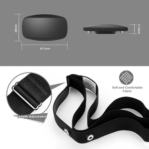 Originele fabrieks Smart BLE Bluetooth ANT+ hartslagmeter borstband polsmeter sport hartslagborstband - Product Image 4