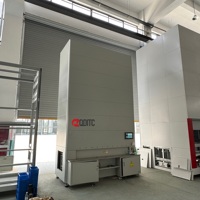 Plataforma Giratoria Vertical Automática, Software WMS de Almacenamiento, Hierro Galvanizado Resistente a la Corrosión, Almacén de Seguridad Duradero