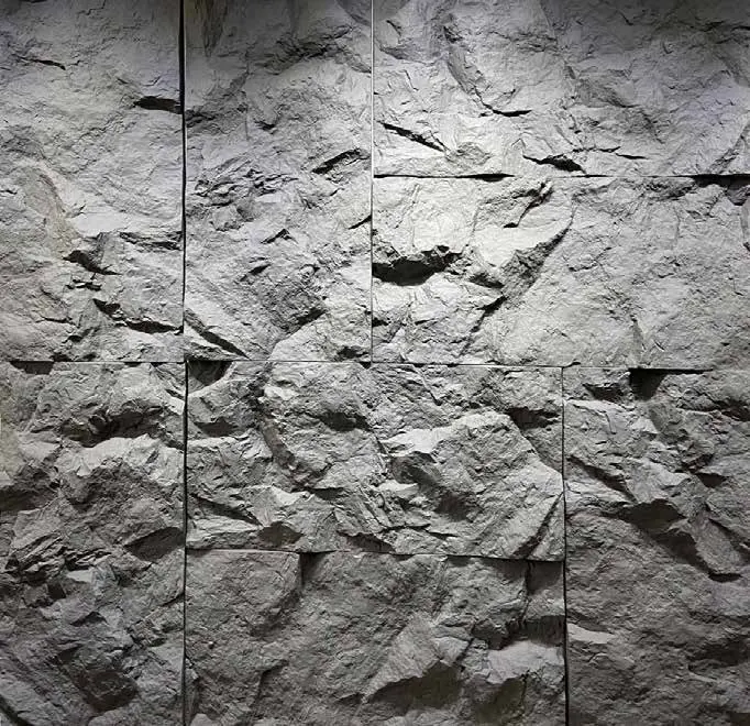Nhà Máy Giá nhân tạo văn hóa đá PU bọt đá cho tường trang trí PU 3D Panel tường