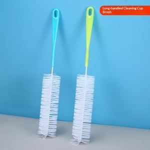 Plastic Handle Long Thin Mouth Bendable Bottle <b>Cleaning</b> <b>Brush</b> <b>for</b> Wine Bottle and Decanter - Product Image 1