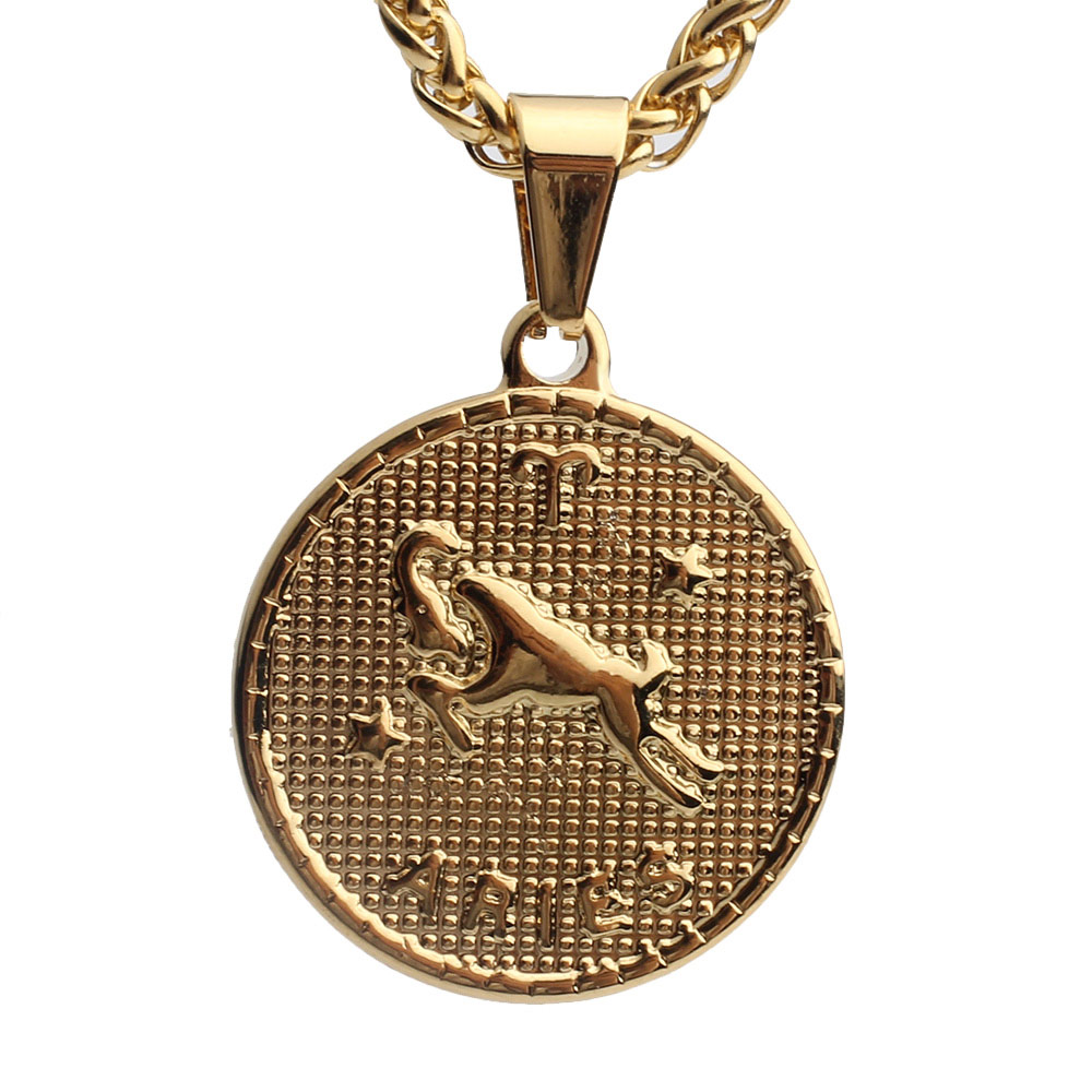 Ciondolo in oro-Ariete