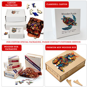 Puzzles en bois 3D personnalisés - Ensemble de jouets de <span class=keywords><strong>puzzle</strong></span> en bois uniques avec des designs créatifs et stimulants pour tous les âges - Product Image 5