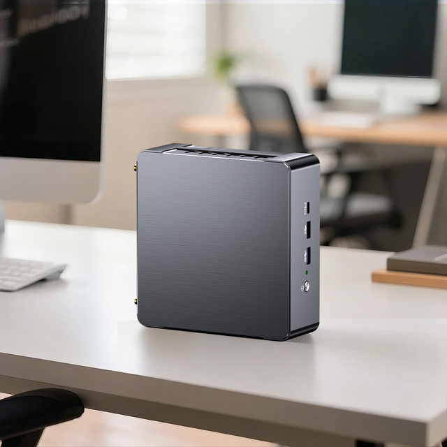 NUC Mini Pc 12th & 13th Gen Intel Core I7 Mini PC 12650H/13900H Dual LAN 64GB DDR4 Type-c 3 Display Ports New Release Gaming PC