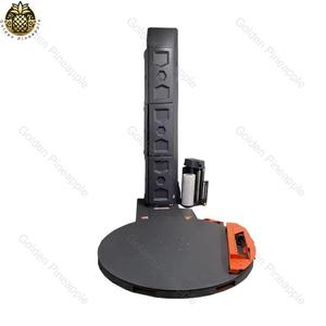 Machine d'emballage automatique de pré-étirage de palettes Système de roping à fonction multicouche Démarrage à distance Balance de pesée en option - Product Image 1