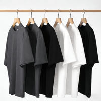 T-shirts OEM Guangzhou 240G en polyester/coton blancs en gros pour hommes – Collection été