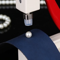 Perles de presse à main 6MM/8MM rivetage manuel perle Fix réglage Machine perle outil de fixation avec ensemble de bijoux en verre