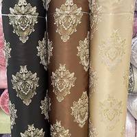 Shaoxing yongcheng textile haute qualité stock jacquard rideau occultant tissu pour rideaux de salon