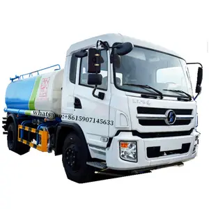 Shaanxi otomobil SHACMAN 4X2 15000 litre su yağmurlama tankı tankeri taşıma kamyonu