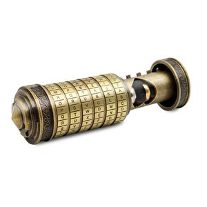 <span class=keywords><strong>Davinci</strong></span> Code Cryptex Password Lock Iq Brain Puzzle Regalo divertido romántico para amigo Juegos De Ingenio Rompecabezas passworkd - Product Image 1