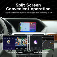Reproductor de DVD para Auto con Android Auto, Estéreo para Auto con Pantalla Táctil, Radio para Auto con Carplay de Un Solo DIN para Mercedes Clase E NTG4.0 W212 2009-2012